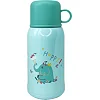 Термос-поильник с силиконовой трубочкой MGZ-0318(Turquoise) чашкой, в чехле с ремешком, 550 мл