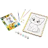 Картина по номерах Puz-22945 "Котик" дерев'яна, формат А4 PuzzleOk (Нас2844)