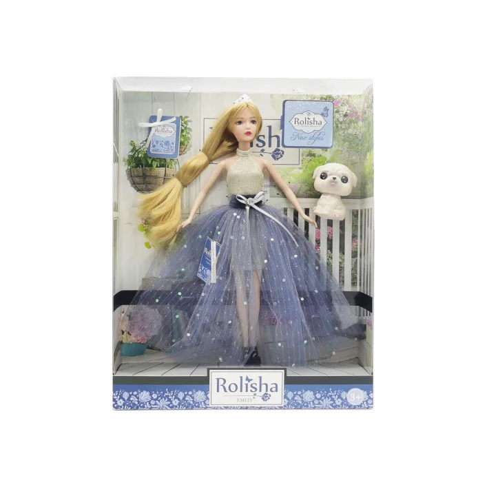 Кукла "Emily" QJ102B С аксессуарами, размер куклы - 29 см, коробка - 28.5*6.5*36 см (Лял1123)
