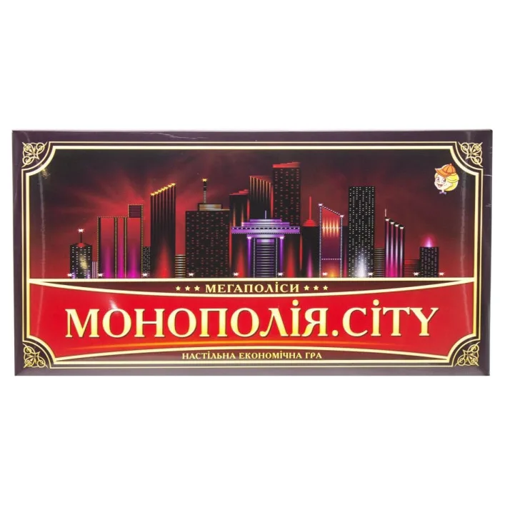 Настільна гра "Монополія. CITY" 1137ATS укр. мовою
