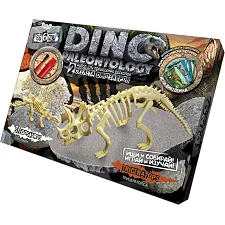 Игровой набор для проведения раскопок DP-01 DINO PALEONTOLOGY в коробке Трицератопс