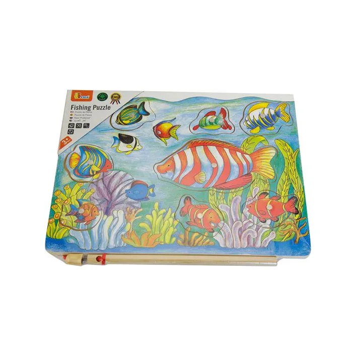 Пазл Viga Toys Магнитная рыбалка (58423)