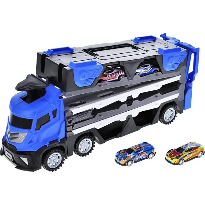 Автовоз инерционный с машинками в коробке 827 (Маш6796)