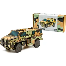 Деревянный 3D конструктор "Бушмастер" 139дет. 139-0209 г. 24*10*9 см PuzzleOK (Дер3902)