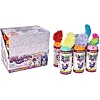 Мягкая игрушка C2372 котики, сенсор, англ. музыка, звуки в колбе 6 шт бокс дисплей (Мяк7223)
