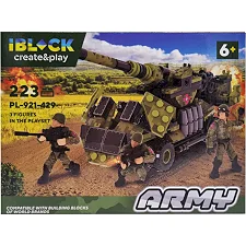 Конструктор Армия IBLOCK PL-921-429, 4 вида Вид 4