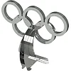 Колекційна модель-конструктор Metal Time Rings of Strength Олімпійські кільця (MT021Y)