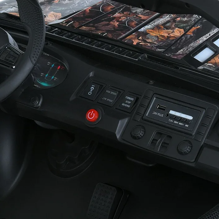 Детский электромобиль Джип M 6206EBLRS-18(24V) до 60 кг