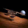 Колекційна модель-конструктор Metal Time Breeze Drifter Гідроплан механічний (MT003)