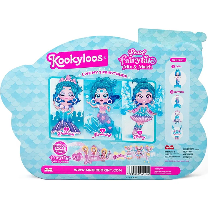 Ігровий набір з лялькою "Перл" KOOKYLOOS PKLSP106IN200 серії "Fairytale"