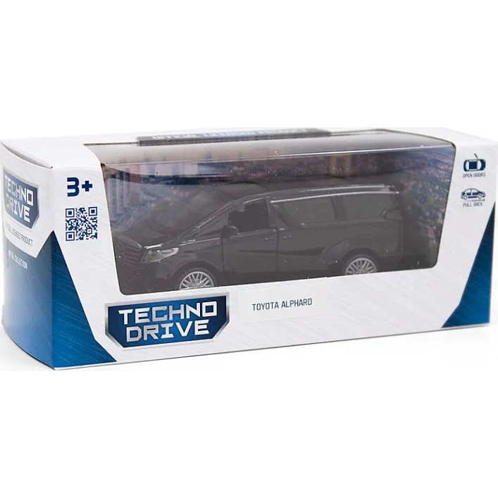 Автомодель - TOYOTA ALPHARD (черный)