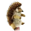 Мягкая игрушка на руку Ёжик, серия Puppet, 32 см. высота, Hansa (8018)