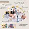 Музичний килимок з дугами, що розвиває, колекції "Квітуча фантазія" – СОНЯЧНІ НОТИ