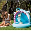 Бассейн INTEX "Рыба Вудильник" с накрытием и надувным дном, в коробке 58419 г.127*102*86см (Рез8499)