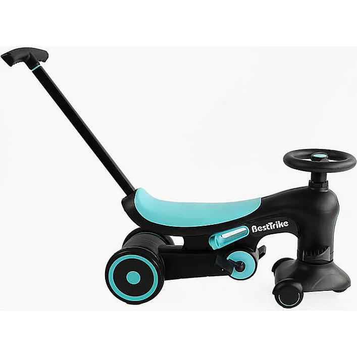 Велосипед-толокарь BST-8130 Best Trike (1) материал рамы нейлон, колеса PU, родительская ручка, в коробке