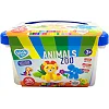 Набор для лепки с тестом "Zoo animals box" Lovin 41221
