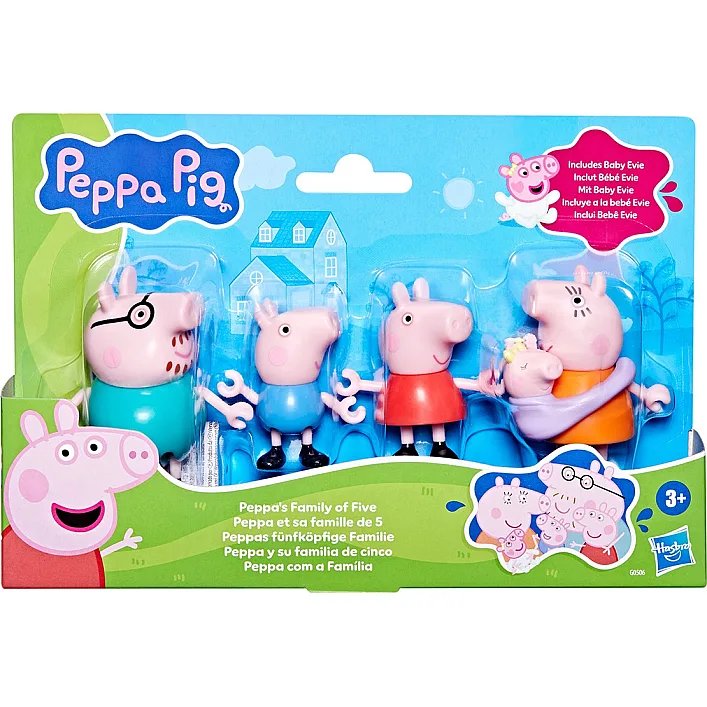 Набір фігурок PEPPA FIGURINES – ВЕЛИКА РОДИНА ПЕППИ