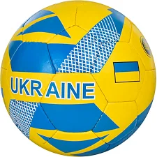 Футбольный мяч 2500-232 желто-синий, размер № 5