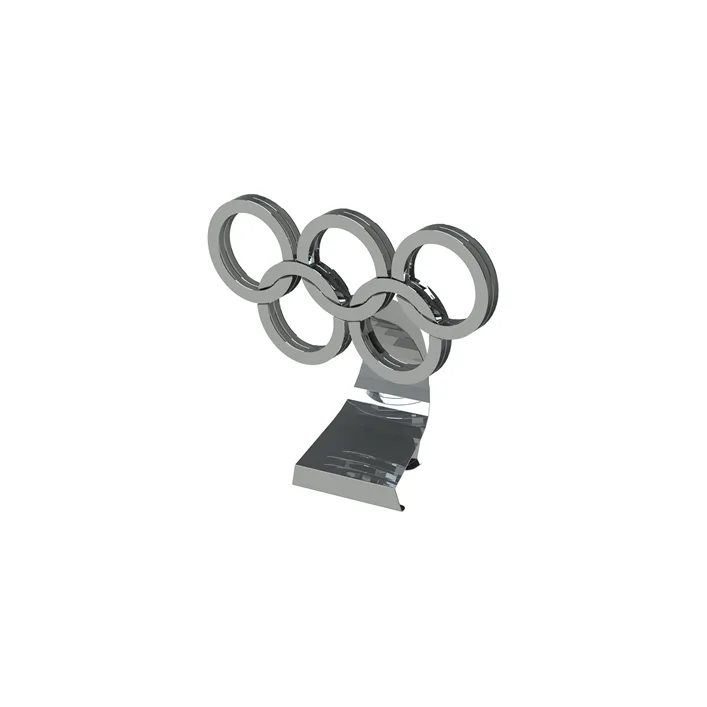 Колекційна модель-конструктор Metal Time Rings of Strength Олімпійські кільця (MT021Y)