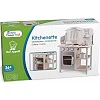Игрушка мини-кухня Приятного аппетита, New Classic Toys, посуда в комплекте, бело-серебристая, арт. 11053