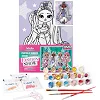 Набір для розпису по номерах для дітей "L.O.L. Surprise! O.M.G. Fashion show Lady Braids" зі стразами 30х40 см. KHO6272 (Нас5273)