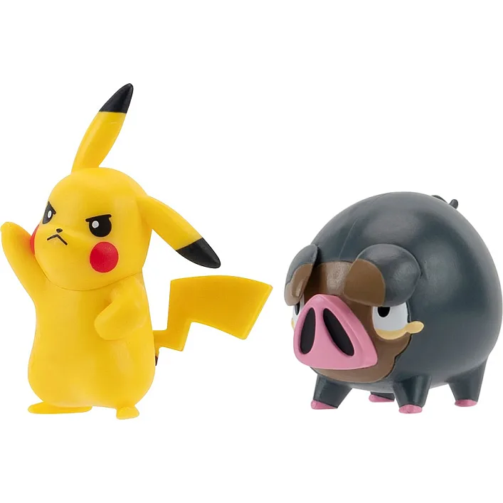 Набор игровых фигурок Pokemon W17 - Пикачу и Лечонк