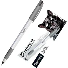 Ручка HIPER HG-230 гелева BEGEMOT 0,7 мм, чорна (Кнц9867)