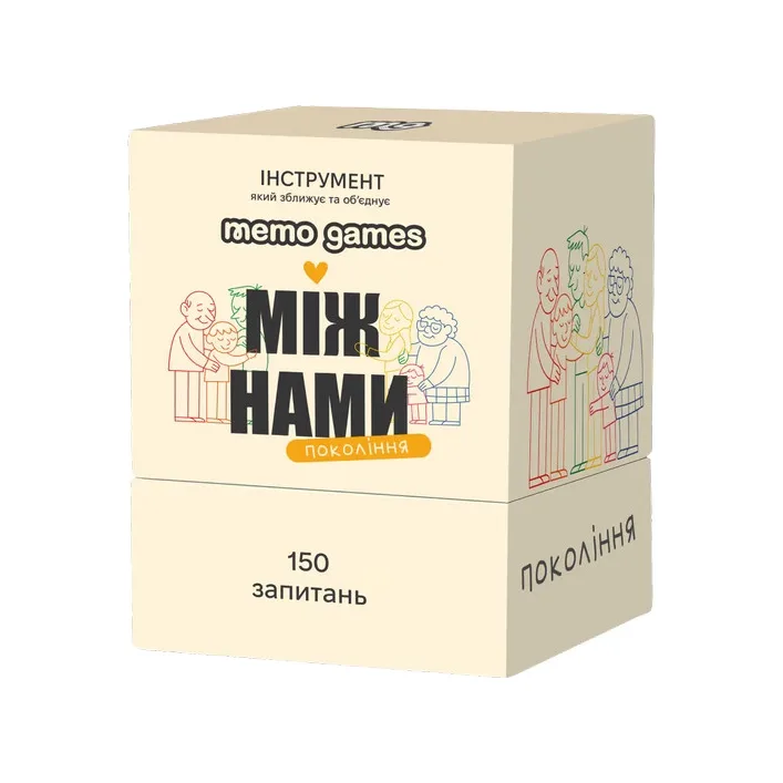 Карткова гра "Між нами: покоління" 0041MG 150 карток