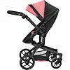 Коляска для куклы CARRELLO FORTUNA 9695 PEACH PINK с сумкой, металлическая, коробка 54,5*14,5*38,5 (Дев7842)