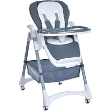 Детский стульчик для кормления STEADY ME 1177 Storm Gray