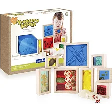 Набор Guidecraft Natural Play Сокровища в цветных ящиках (G3085)