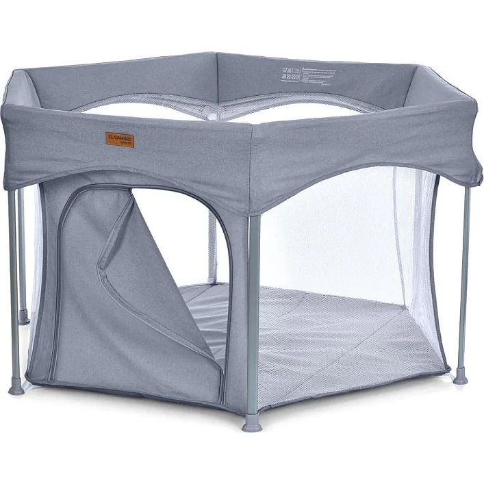 Дитячий манеж SWIFT 6 ME 1195 Gray 145х117х74 см