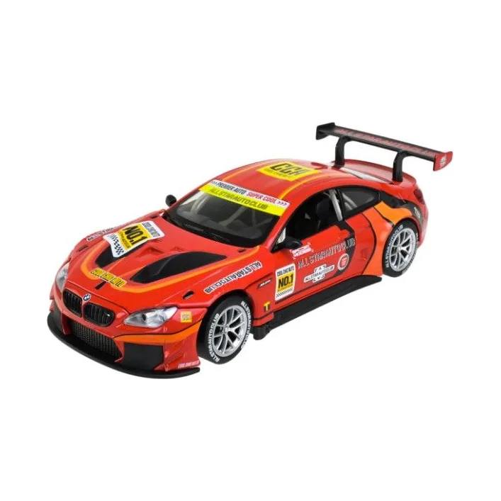 Машинка металева "Автопром. BMW M6 GT3" (світло,звук,відкр.двері,капот)