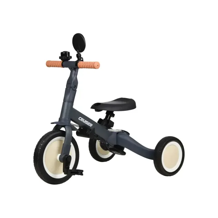 Биговел Tri-cycle 5in1 Cruiser Versa навый трансформер с доской (Вел1337)