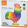 Дерев'яний пазл Viga Toys Півник по літерах (55244N)