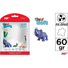 Паста для лепки, белая 60г, Madrid Papel (53375)