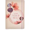 Блокнот на резинке А5 13.6×20.8 cm, 80 л., твердый переплет Цветы 761322ML (Кнц6244)