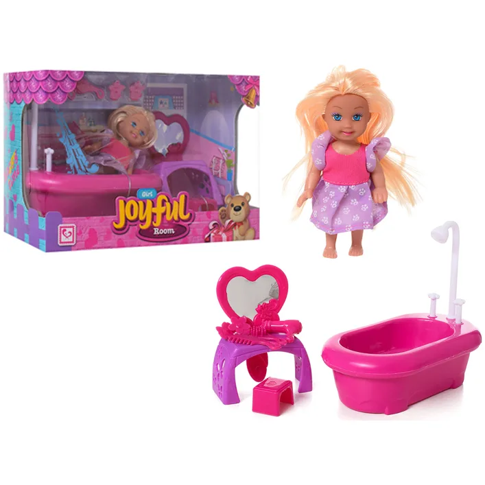 Кукла "Mini doll" в ванной, в коробке K899-78 р.24*19*15,2см (Лял9978)