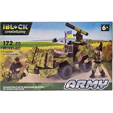 Конструктор детский Армия IBLOCK PL-921-427, 4 вида Вид 1