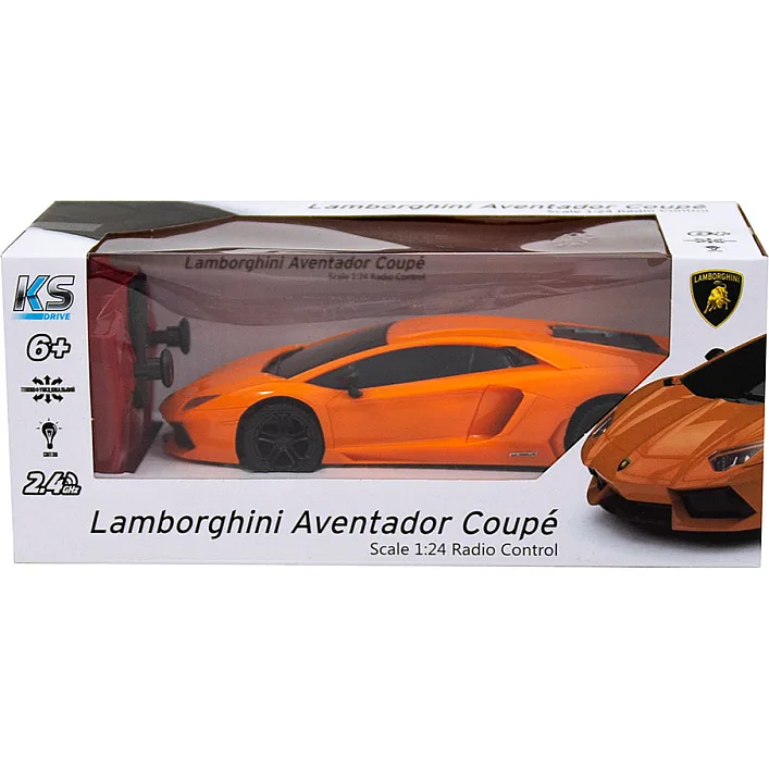 Автомобіль KS DRIVE на р/к - LAMBORGHINI AVENTADOR LP 700-4 (1:24, 2.4Ghz, оранжевий)