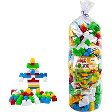 Конструктор "BAMSIBLOCK №4" 115/5 (4) "BAMSIC" 230 деталей, у пакеті