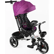 Велосипед 6390 &ndash; 17-502 BestTrike "Oscar" (1) ПОВОРОТНОЕ СИДЕНИЕ, РУЛЬ СОСТАВЛЯЕТСЯ, КОЛЕСА С ПРОГУЛИТЕЛЬНЫМ PU, КОРЗИНА, ТЕЛЕСКОПИЧЕСКАЯ РУЧКА