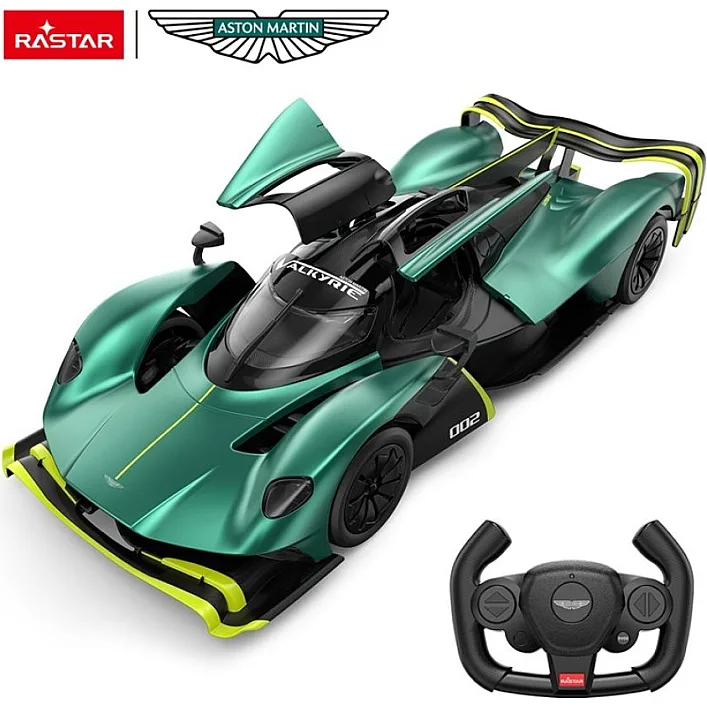 Игрушечная автомодель на радиоуправлении Aston Martin Valkyrie 1:14, Rastar (23872)