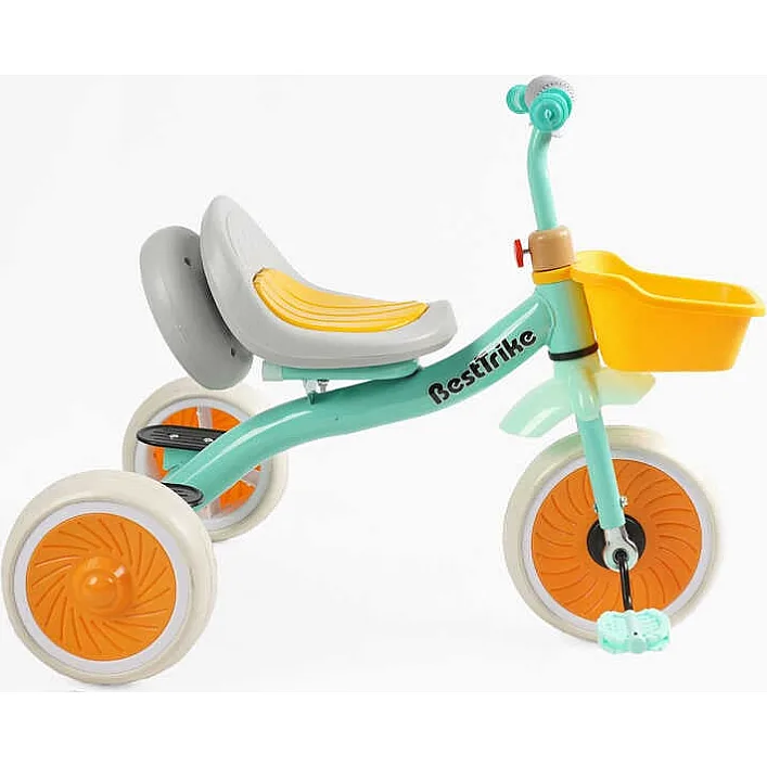 Велосипед 3-х колесный BS-49151 "Best Trike" (1) колеса EVA переднее 10&rsquo;&rsquo;, заднее 8&rsquo;&rsquo;, стальная рама, УКР.