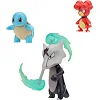 Набор игровых фигурок Pokemon W19 - Магби, Сквиртл, Алола Маровак
