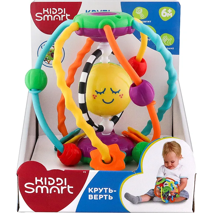 Розвиваюча іграшка KIDDI SMART – КРУТЬ-ВЕРТЬ