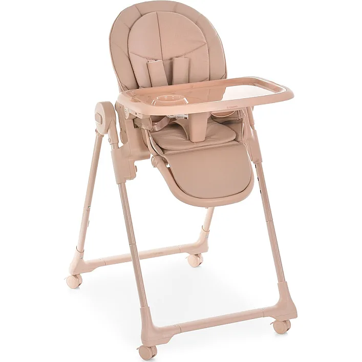 Дитячий стілець для годування EL CAMINO CRYSTAL (ME 1037 Nude Pink)