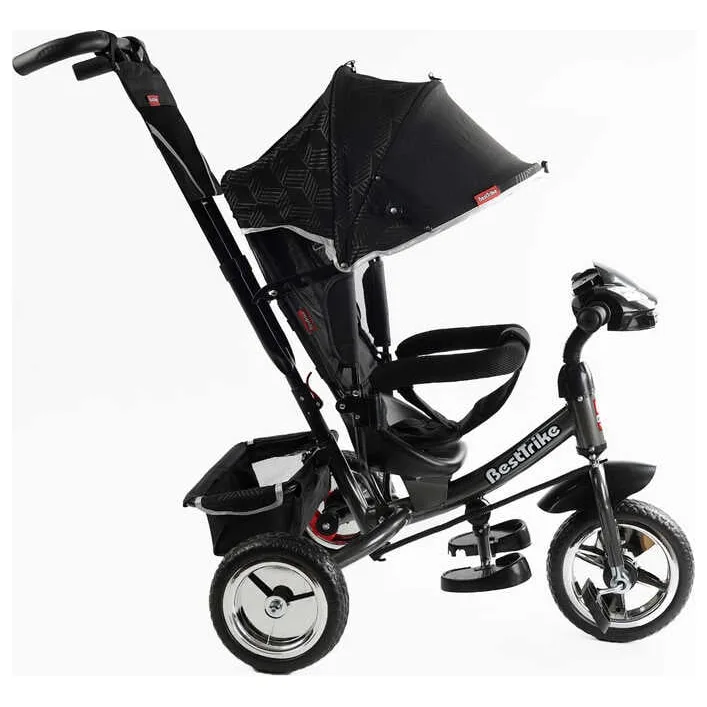 Велосипед 3-х колесный 6588 / 62-403 Best Trike (1) КОЛЕСО ПЕНА, d=25см переднее, d=20см задние, фара музыкальная, USB, Bluetooth, в коробке