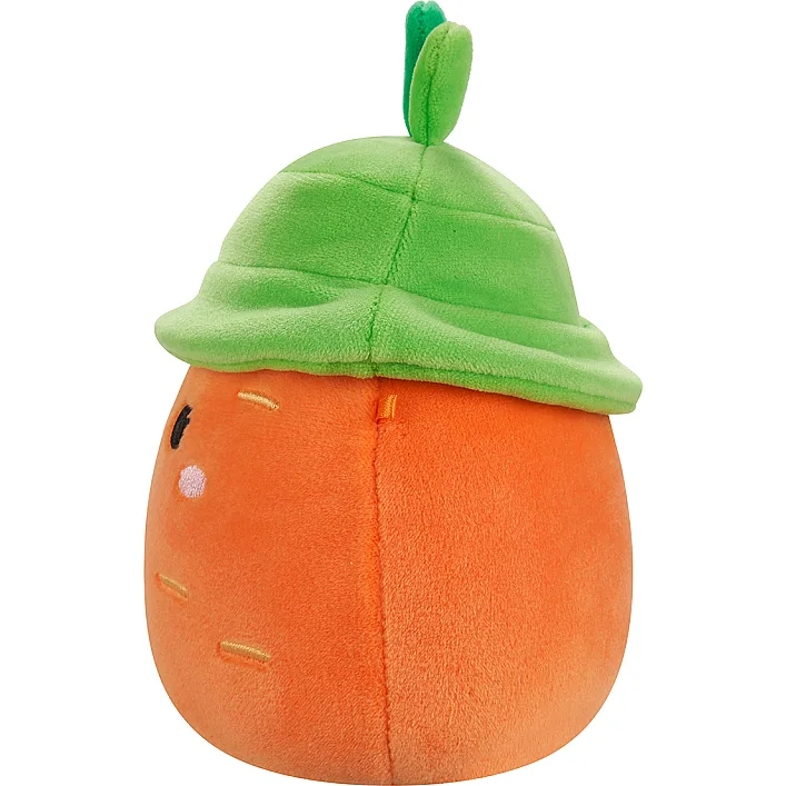 М'яка іграшка SQUISHMALLOWS - МОРКВИНКА КАРОЛІНА В КАПЕЛЮСІ (19 cm)