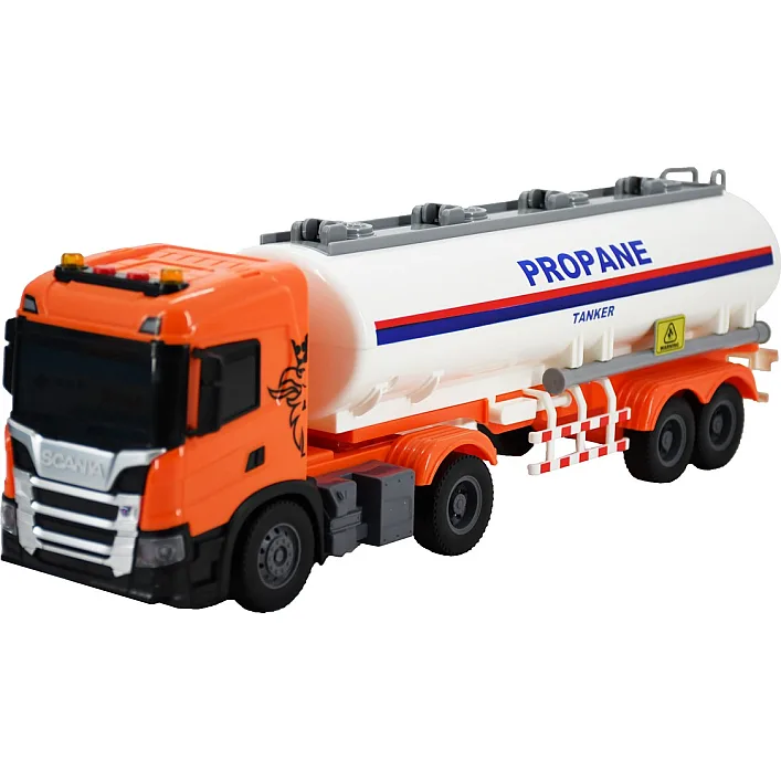 Автомодель серии Large Truck – Автоцистерна Scania (свет, звук)